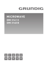 Grundig Built-in Microwave with Grill Používateľská príručka