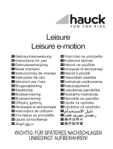 Hauck Leisure e-motion Návod na používanie