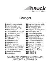 Hauck Lounger Návod na používanie