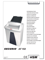 HSM Securio AF 150 1.9 x 15mm Návod na používanie