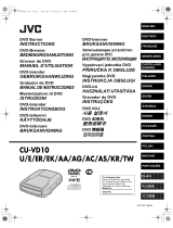 JVC DVD Recorder CU-VD10 Používateľská príručka
