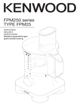 Kenwood FPM250 series Používateľská príručka