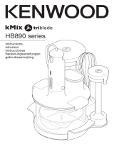 Kenwood kMix triblade HB890 series Návod na obsluhu