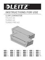 Leitz iLAM TURBO PRO A3 Používateľská príručka