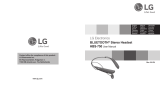 LG HBS-750-White Používateľská príručka