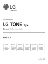 LG HBS-SL5 Používateľská príručka