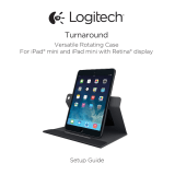 Logitech Turnaround Versatile rotating case for iPad mini Návod na inštaláciu