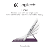 Logitech Hinge Flexible case for iPad mini Návod na inštaláciu