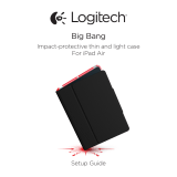 Logitech Big Bang Impact-protective case for iPad Air Návod na inštaláciu
