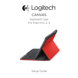 Logitech Canvas Keyboard Case for iPad mini Návod na inštaláciu