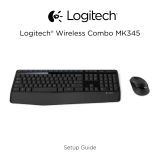 Logitech Wireless Combo MK345 Návod na inštaláciu