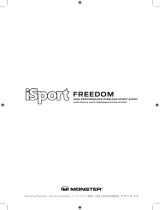 Monster iSport Freedom Užívateľská príručka