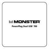 Monster Cable PowerPlug Dual USB 700 Užívateľská príručka
