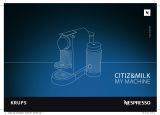 Krups New CitiZ and milk - Nespresso XN7615 Používateľská príručka