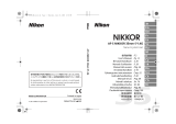 Nikkor 35MMF/1.4G Používateľská príručka