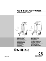 Nilfisk Alto GD 10 BACK Používateľská príručka
