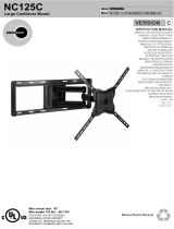 OmniMount NC125C Používateľská príručka