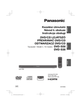 Panasonic DVDS38 Návod na používanie