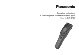 Panasonic ER-GP80 Návod na obsluhu