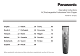 Panasonic ER1511 Návod na obsluhu