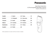 Panasonic ER2211 Návod na obsluhu