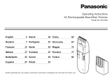 Panasonic ER2302 Návod na obsluhu