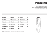 Panasonic ER-CA35 Návod na obsluhu
