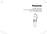 Panasonic ER-GB96 Návod na obsluhu