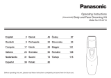 Panasonic ER-GY10 Návod na obsluhu