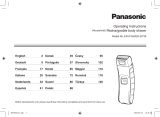 Panasonic ERGY50 Návod na používanie