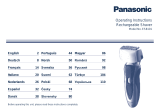 Panasonic es 8101 s 503 Návod na obsluhu