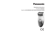 Panasonic ESED90 Návod na používanie