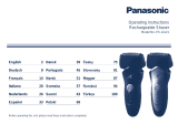 Panasonic es-ga21 Návod na obsluhu