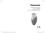 Panasonic ESWS24 Návod na používanie