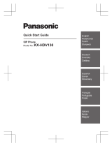 Panasonic KXHDV130 Stručná príručka spustenia