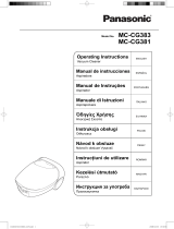 Panasonic MCCG383 Návod na používanie