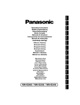 Panasonic NNE205CBEPG Návod na obsluhu