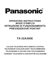 Panasonic TX32A300E Návod na používanie
