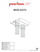 PEERLESS-AV MOD-ACF2 Používateľská príručka