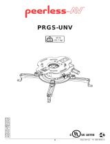 Peerless PRGS-UNV-S Používateľská príručka