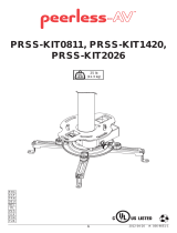 Peerless PRSS-KIT1420 Používateľská príručka