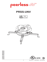 Peerless PRSS-UNV-S Používateľská príručka