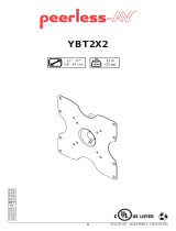 Peerless YBT2X2 Používateľská príručka