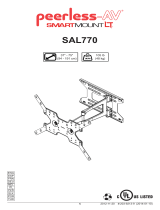 Peerless Industries SAL770 Používateľská príručka