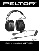Peltor MT7H79A-09 Používateľská príručka