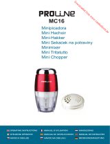 Proline MC16 Operating Instructions Manual