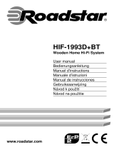 Roadstar HIF-1993D+BT Používateľská príručka