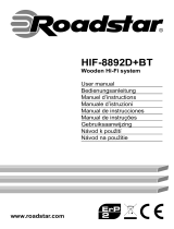 Roadstar HIF-8892D+BT Používateľská príručka