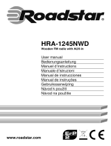 Roadstar HRA-1345NUSWD Používateľská príručka