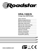 Roadstar HRA-1500/N Používateľská príručka